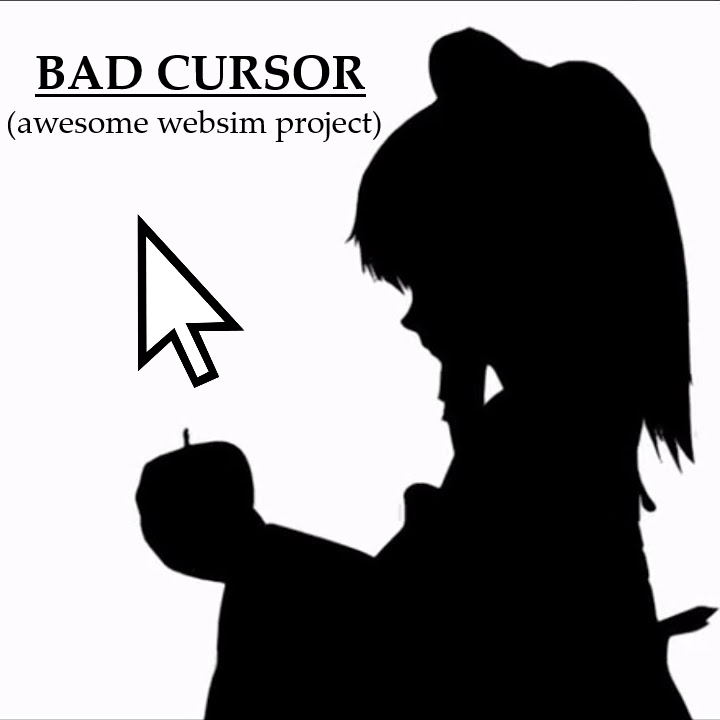BAD CURSOR (bad apple but uhmmm yeah.)