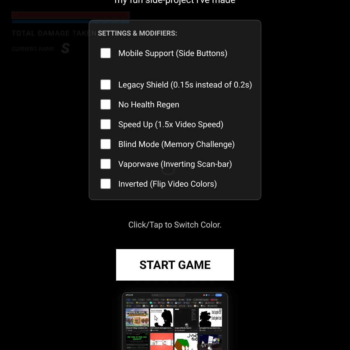 the project is loading