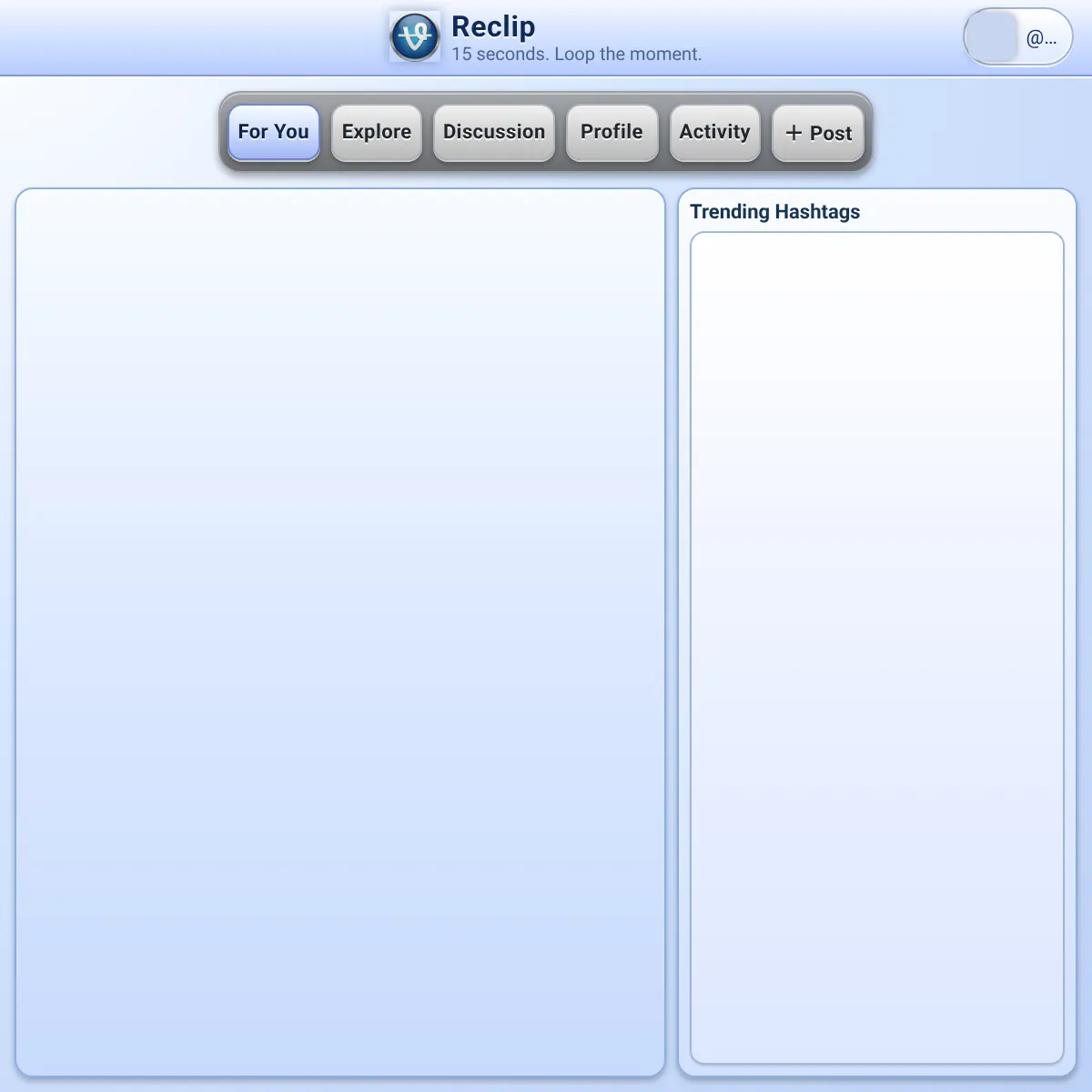 the project is loading