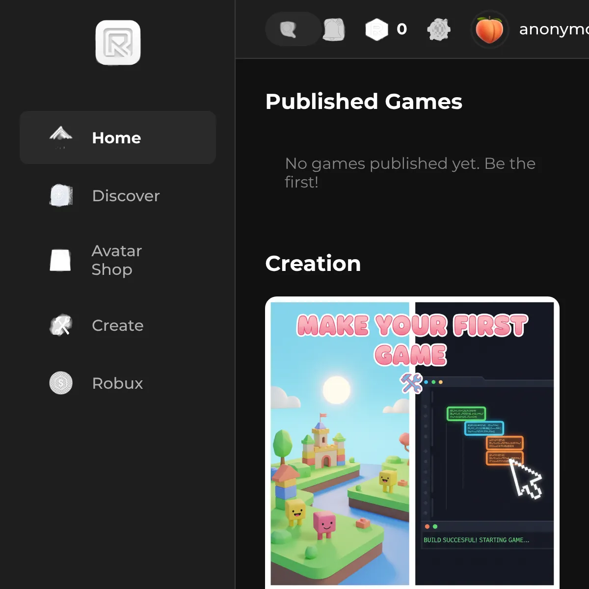 the project is loading