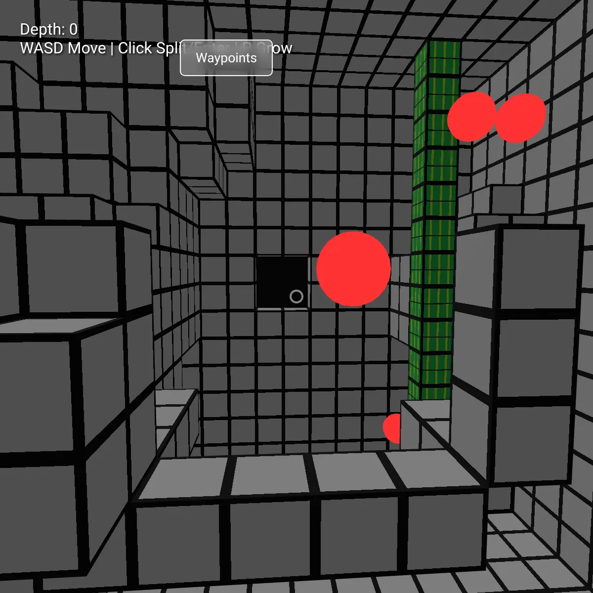 > Fractal Cube Planet <