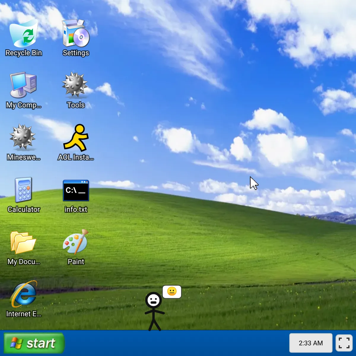 the project is loading