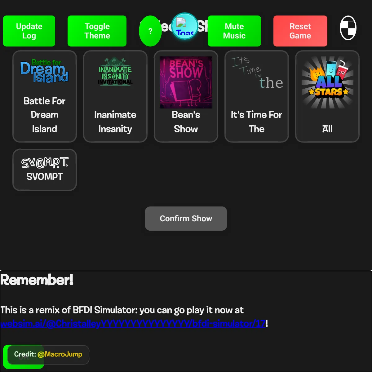 the project is loading