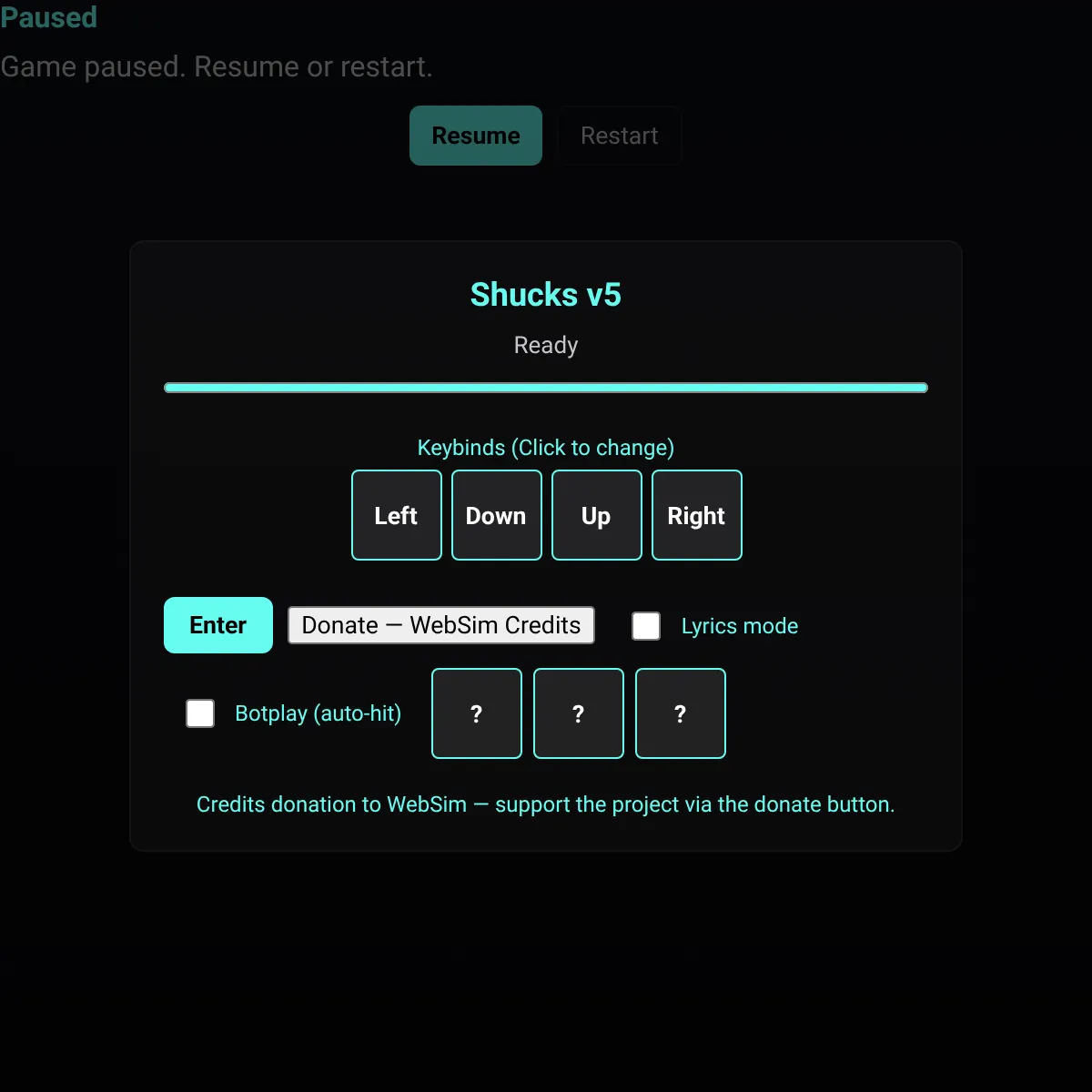 the project is loading