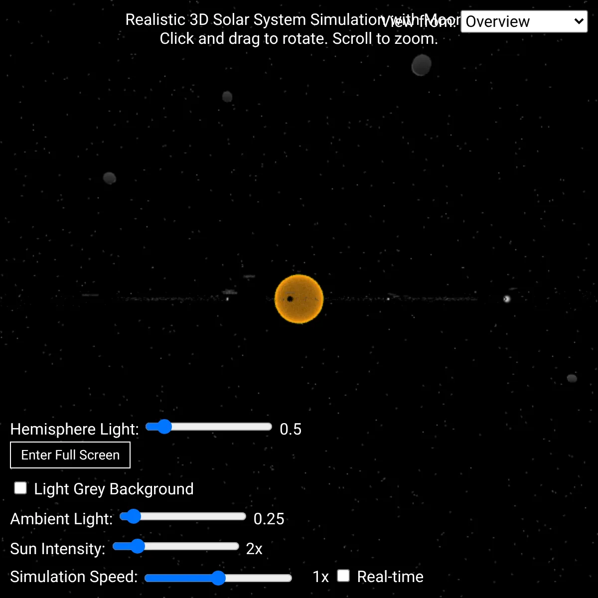 the project is loading