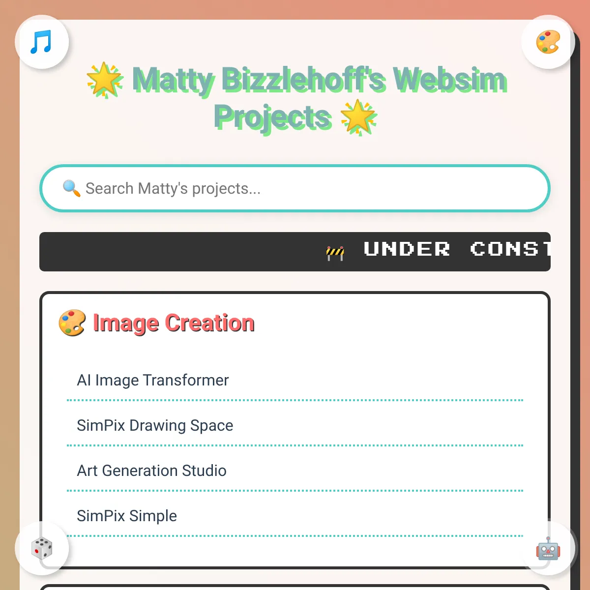 the project is loading