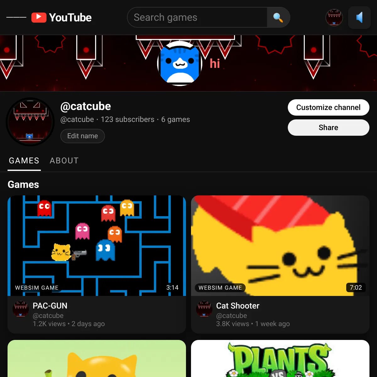 the project is loading