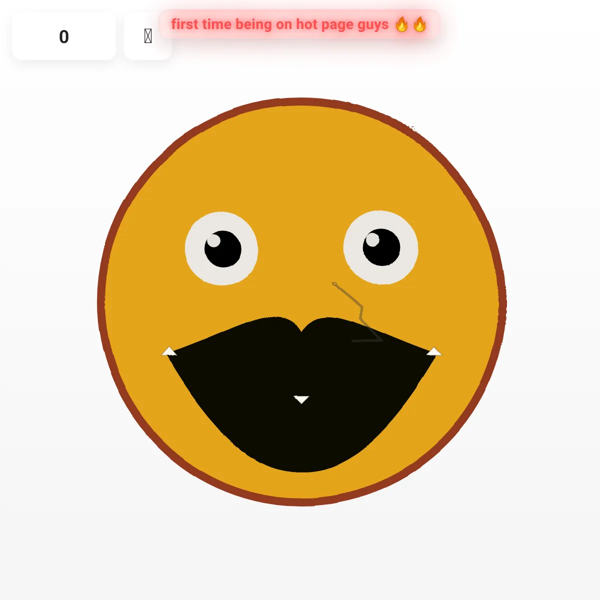 Every click it gets scarier