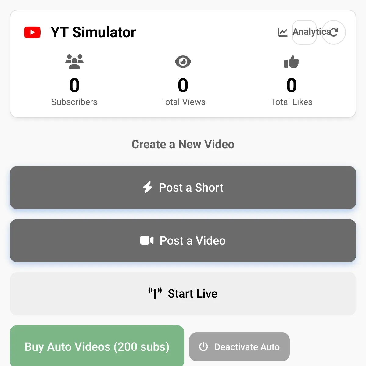 the project is loading