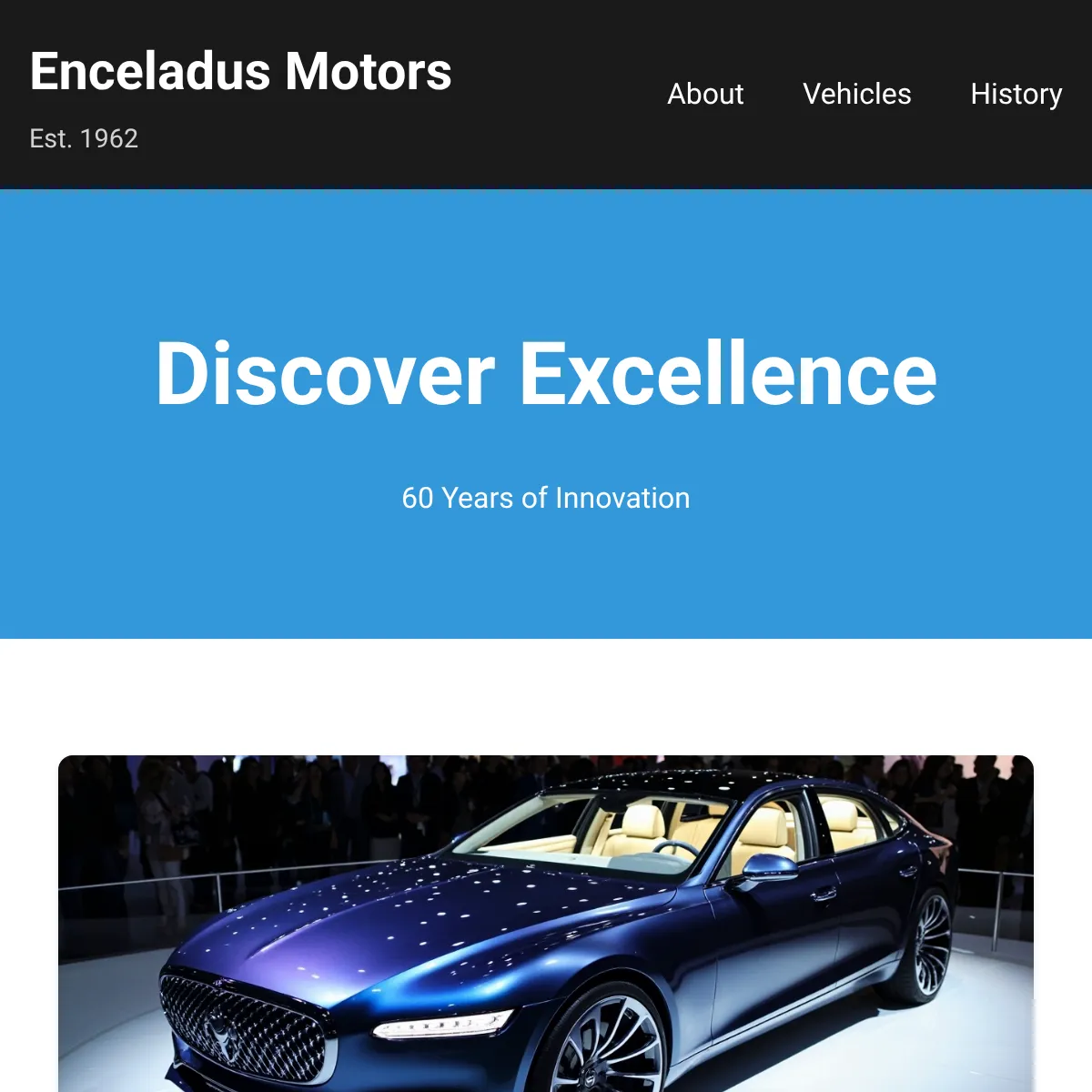 the project is loading