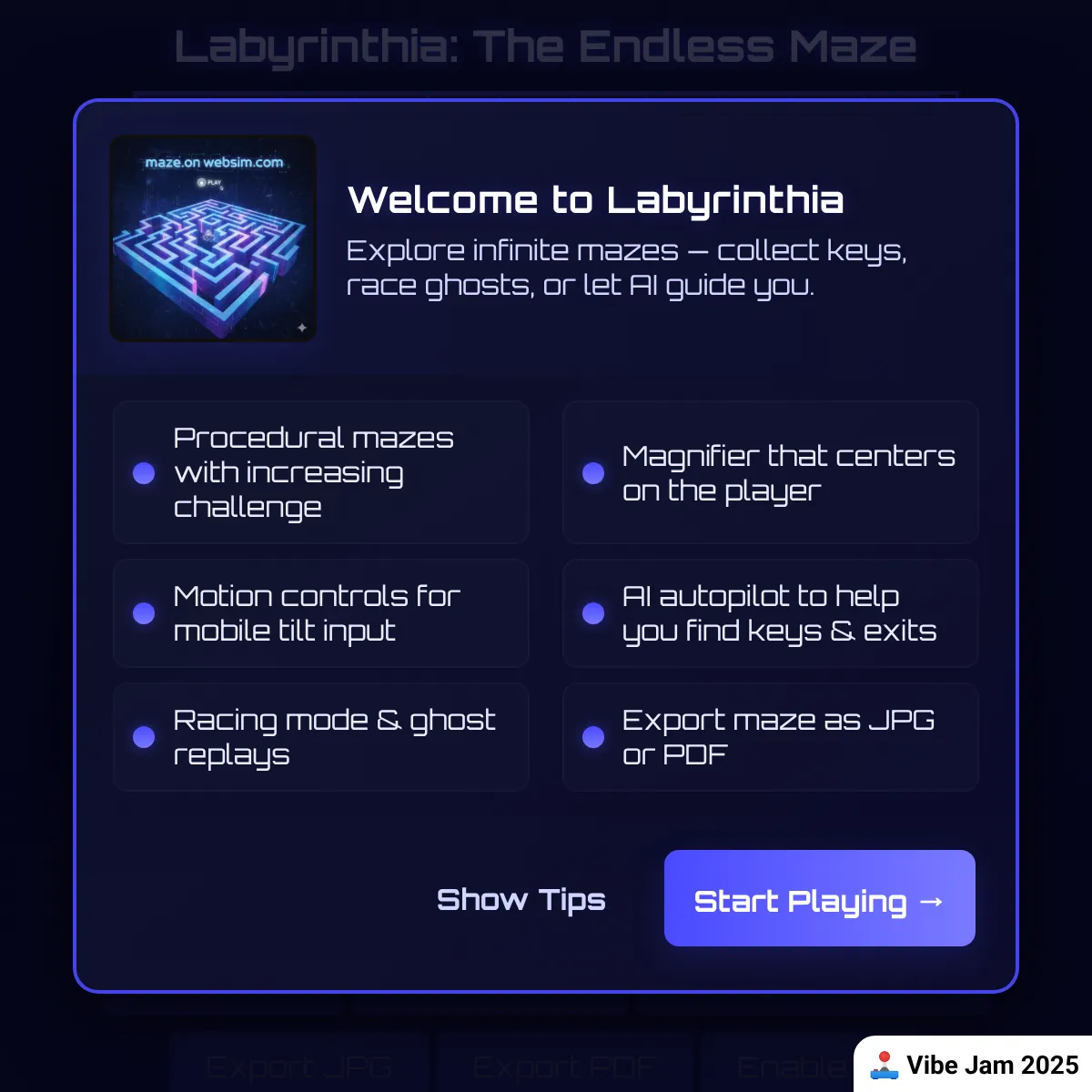 the project is loading