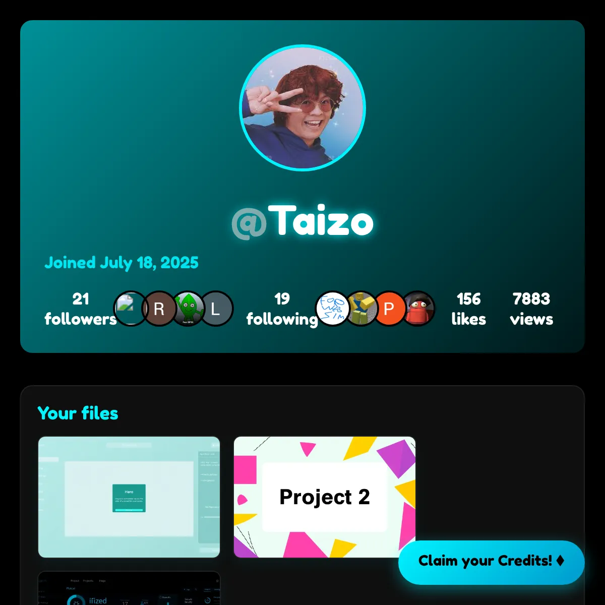 the project is loading
