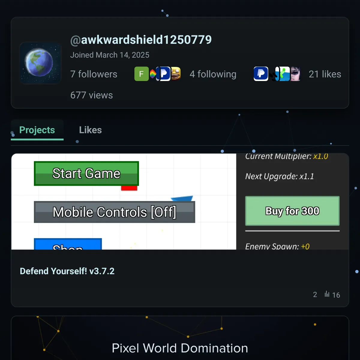 the project is loading