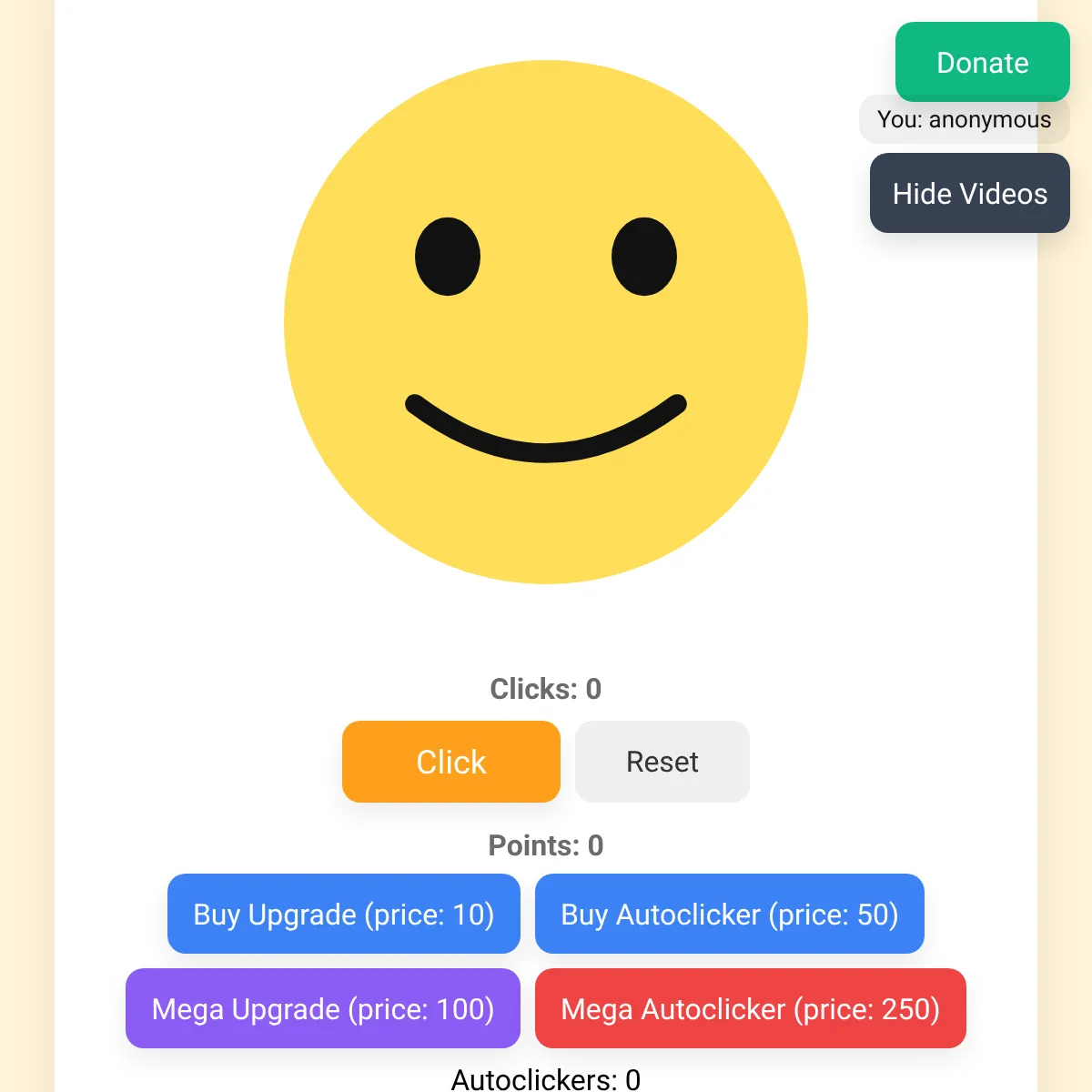 the project is loading