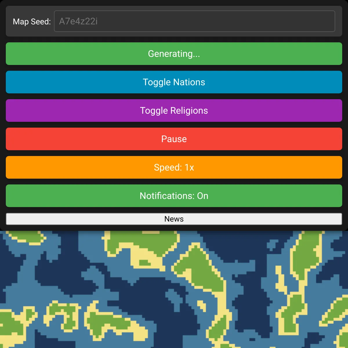 the project is loading