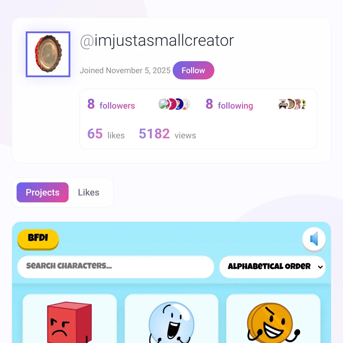 the project is loading