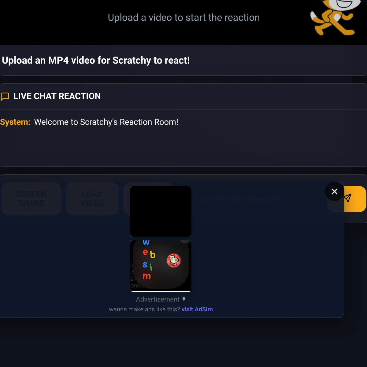 the project is loading