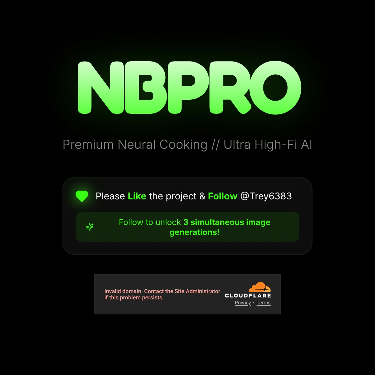 free nanobanana pro (token generation is down, so use whatever you have left)