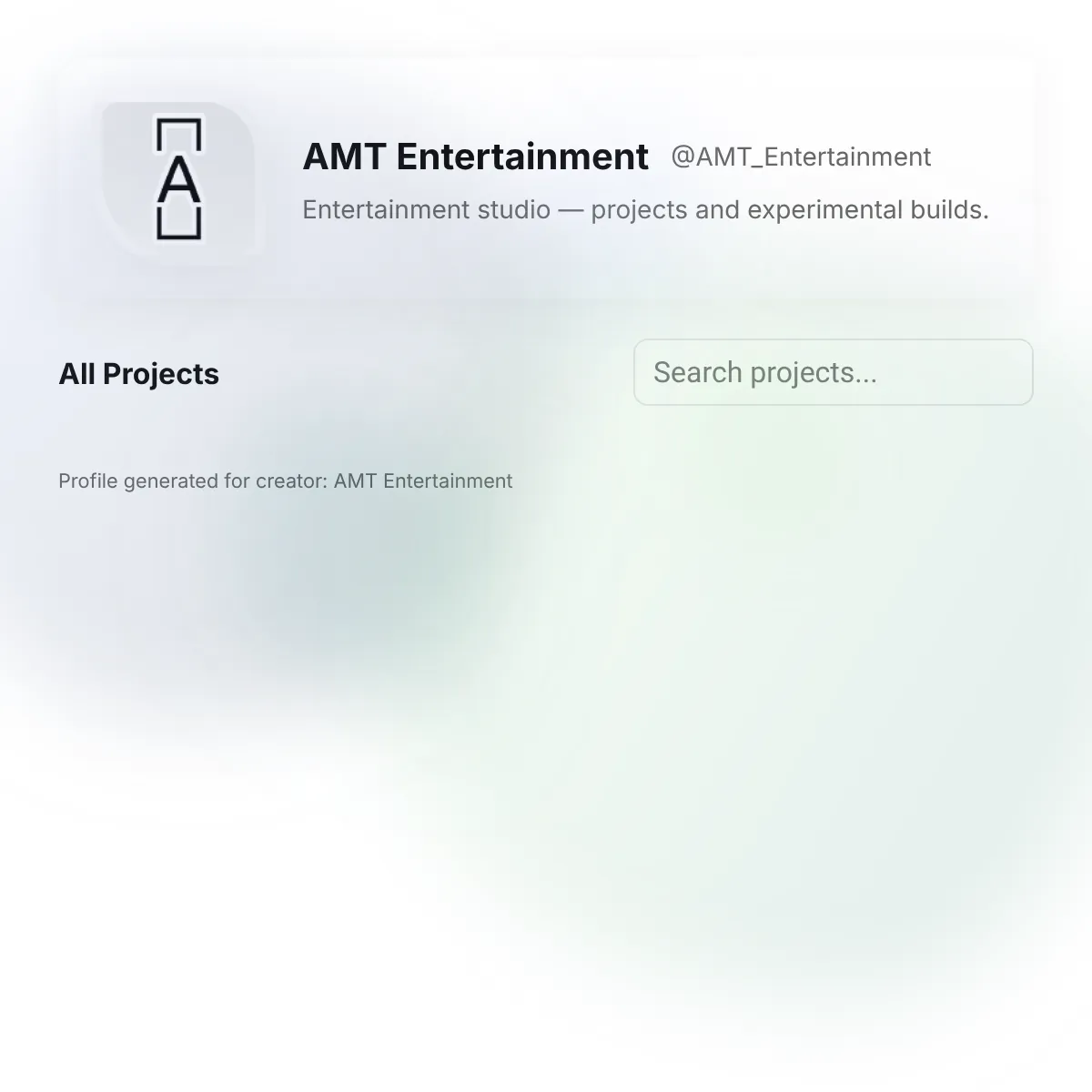 AMT Entertainment — Profile