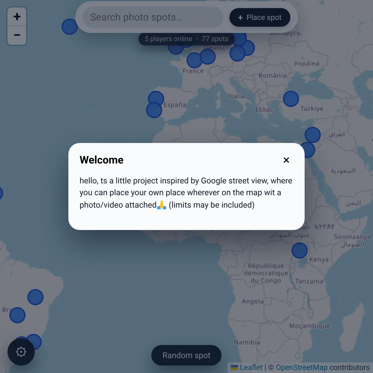 the project is loading