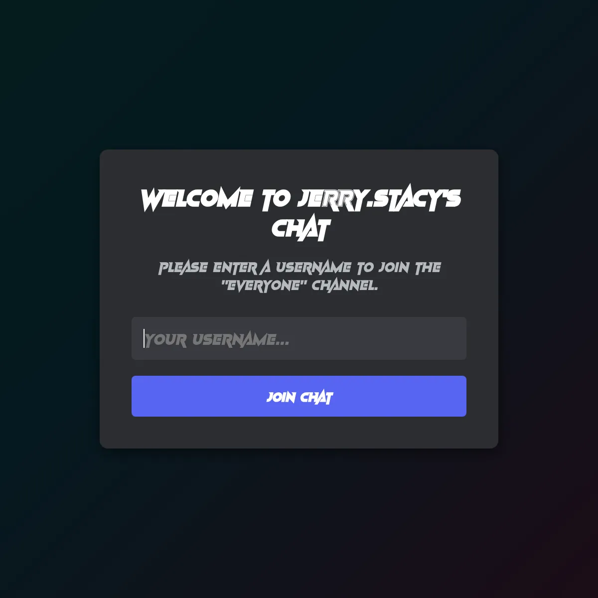 the project is loading