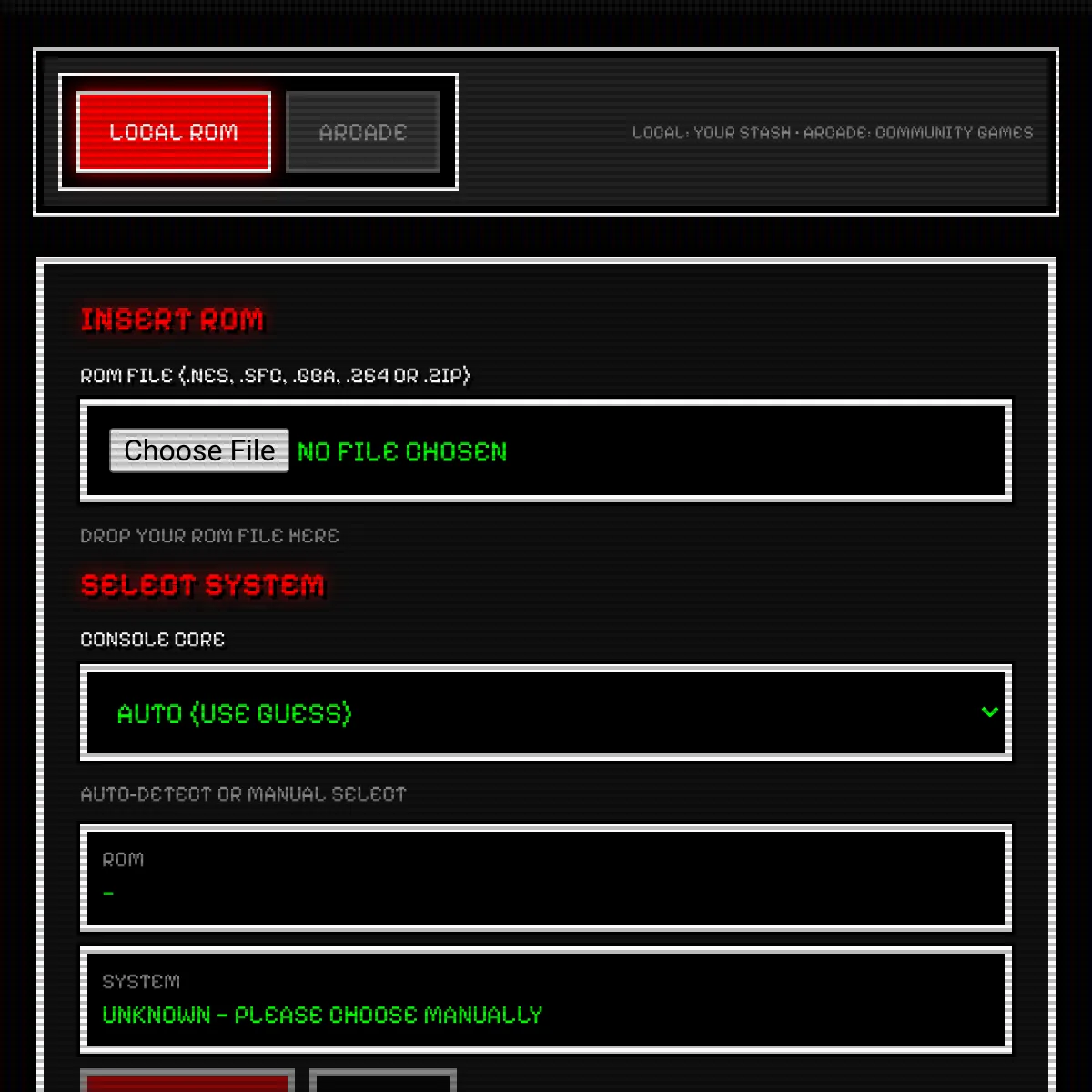 the project is loading