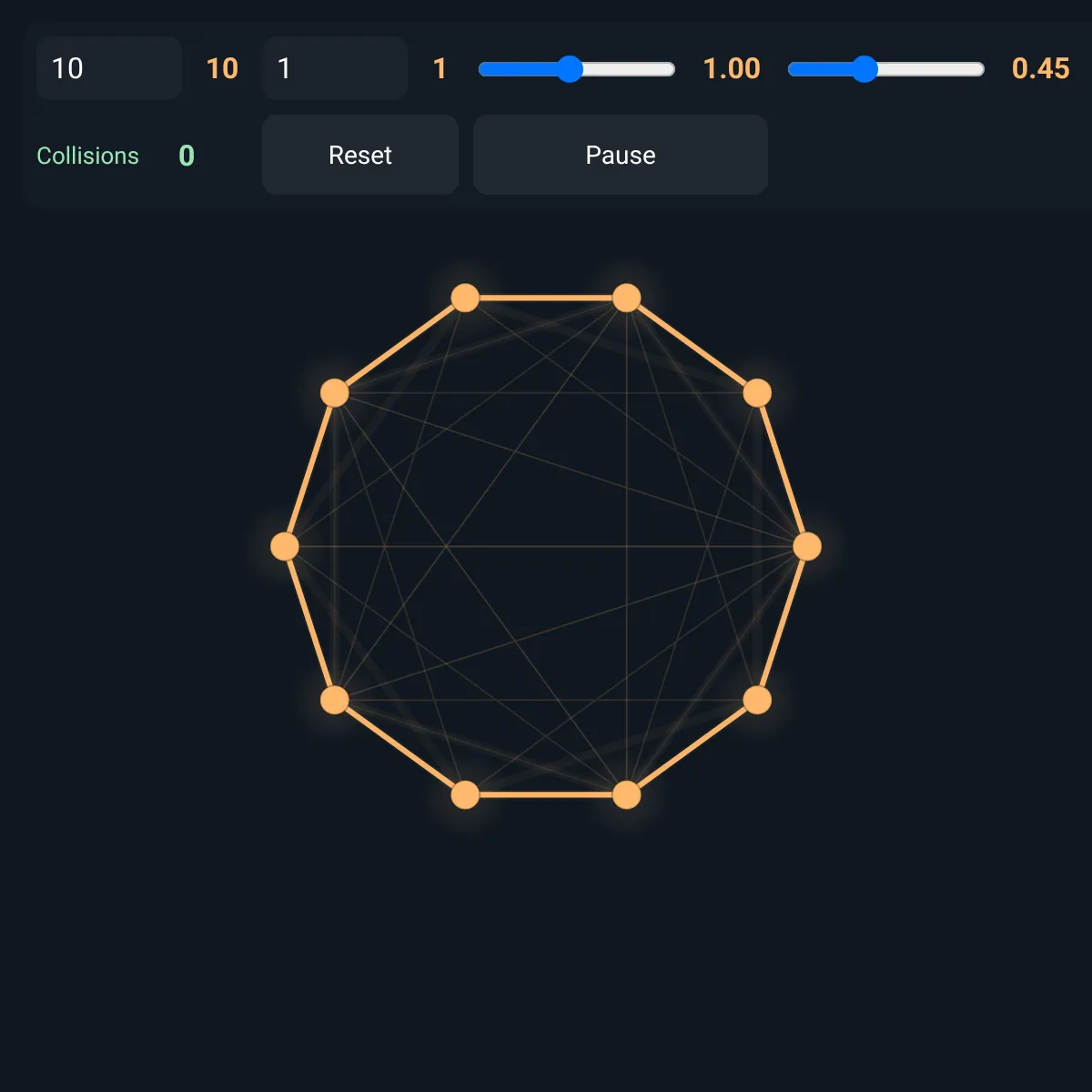 Stringball Simulator 2D