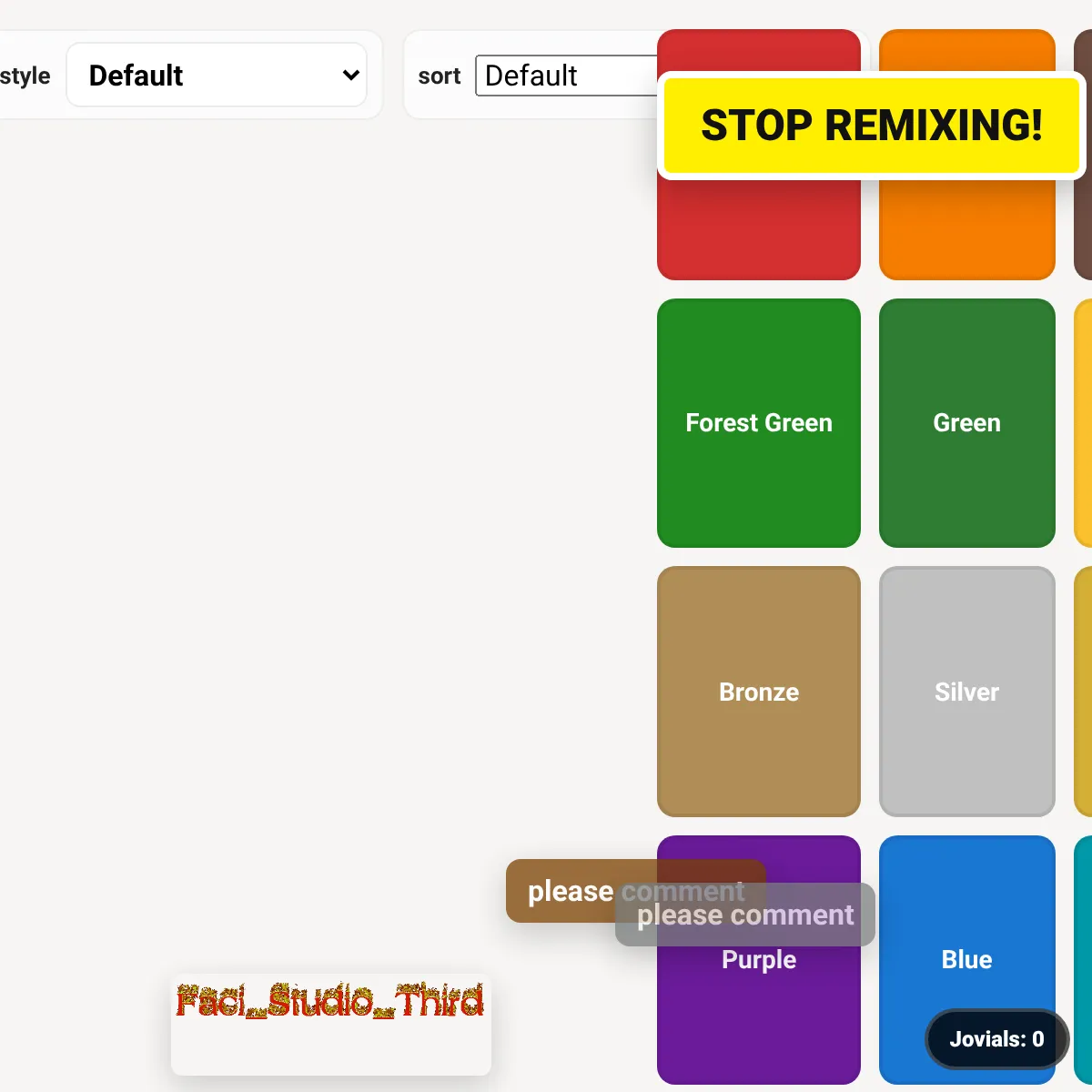 the project is loading