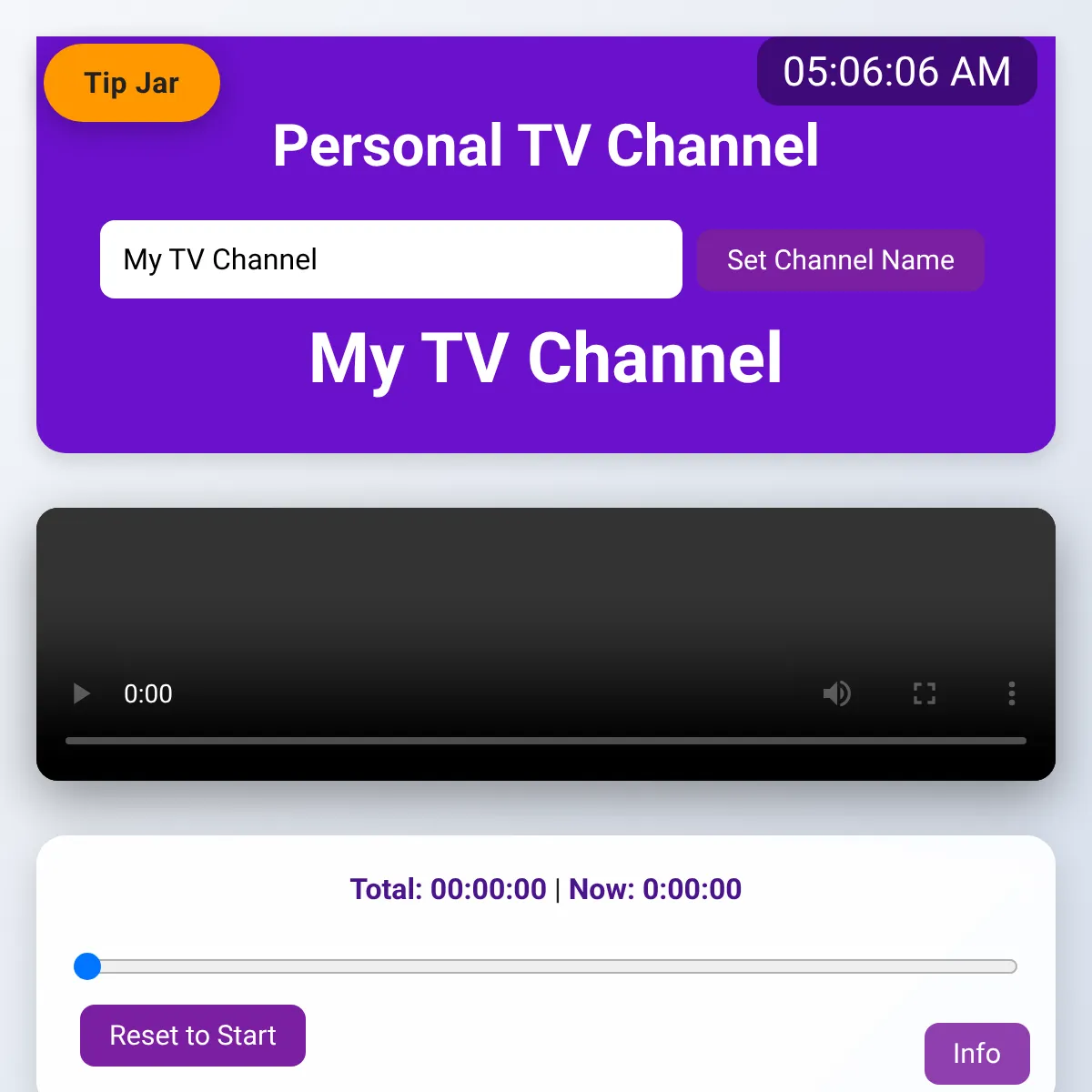 the project is loading