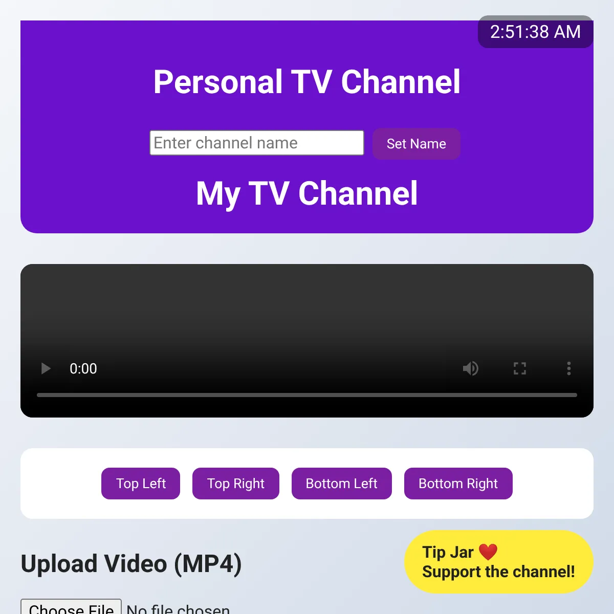 the project is loading