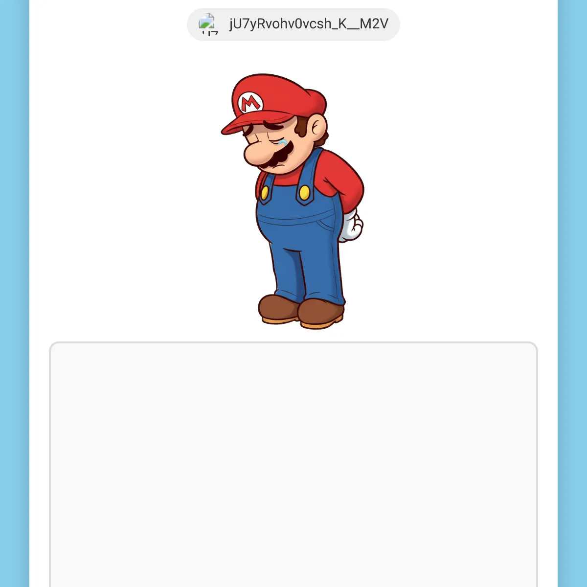 the project is loading