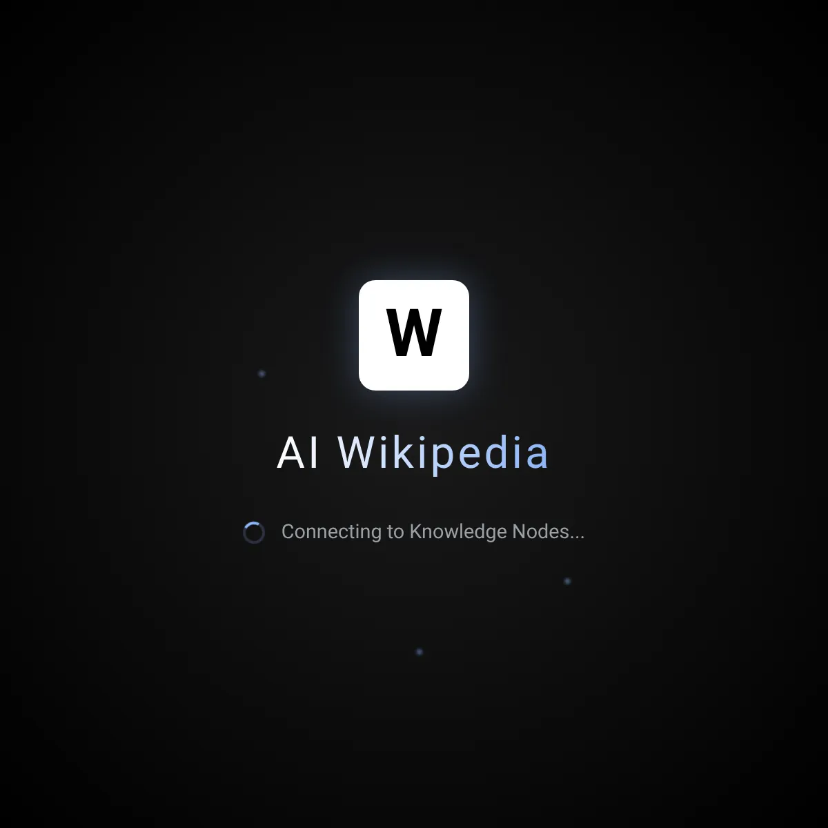 the project is loading