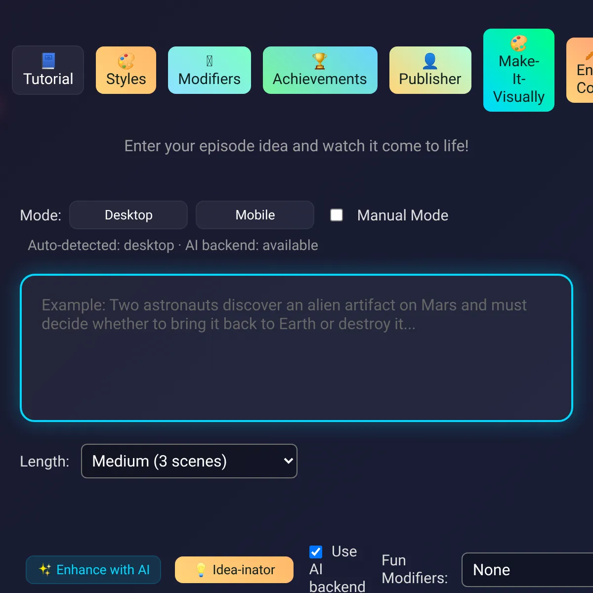 the project is loading