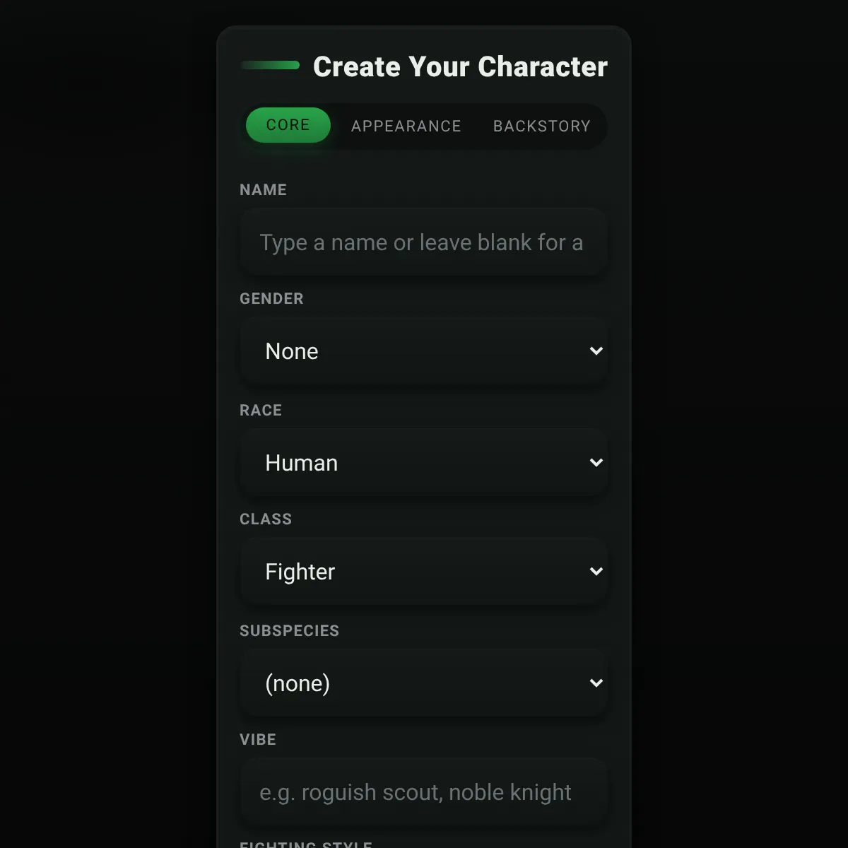 the project is loading
