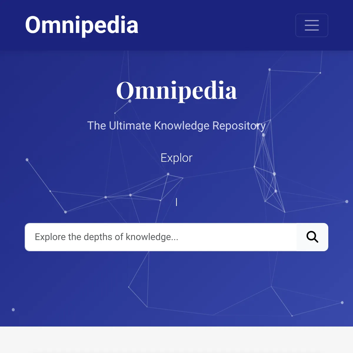 the project is loading