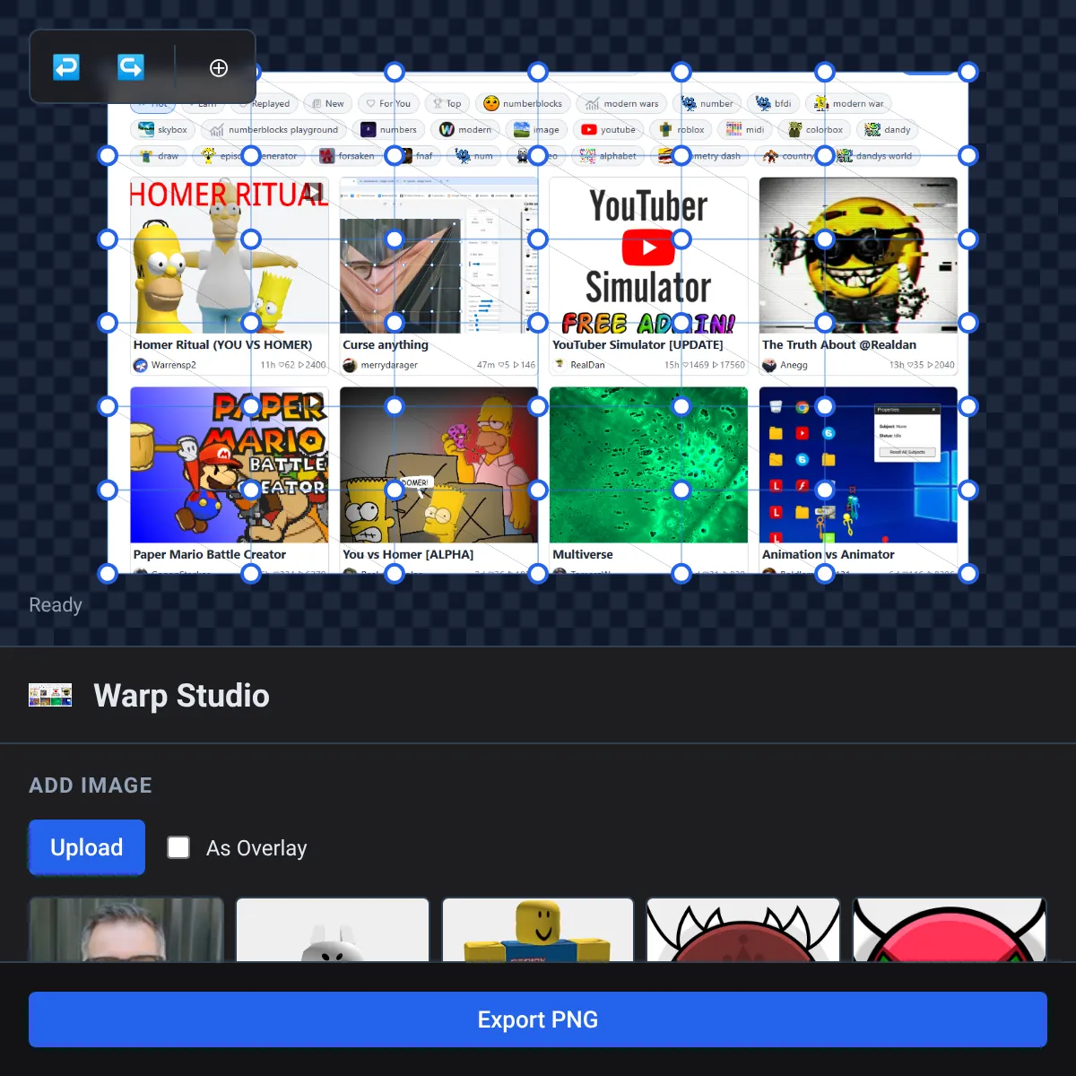 Curse anything modded