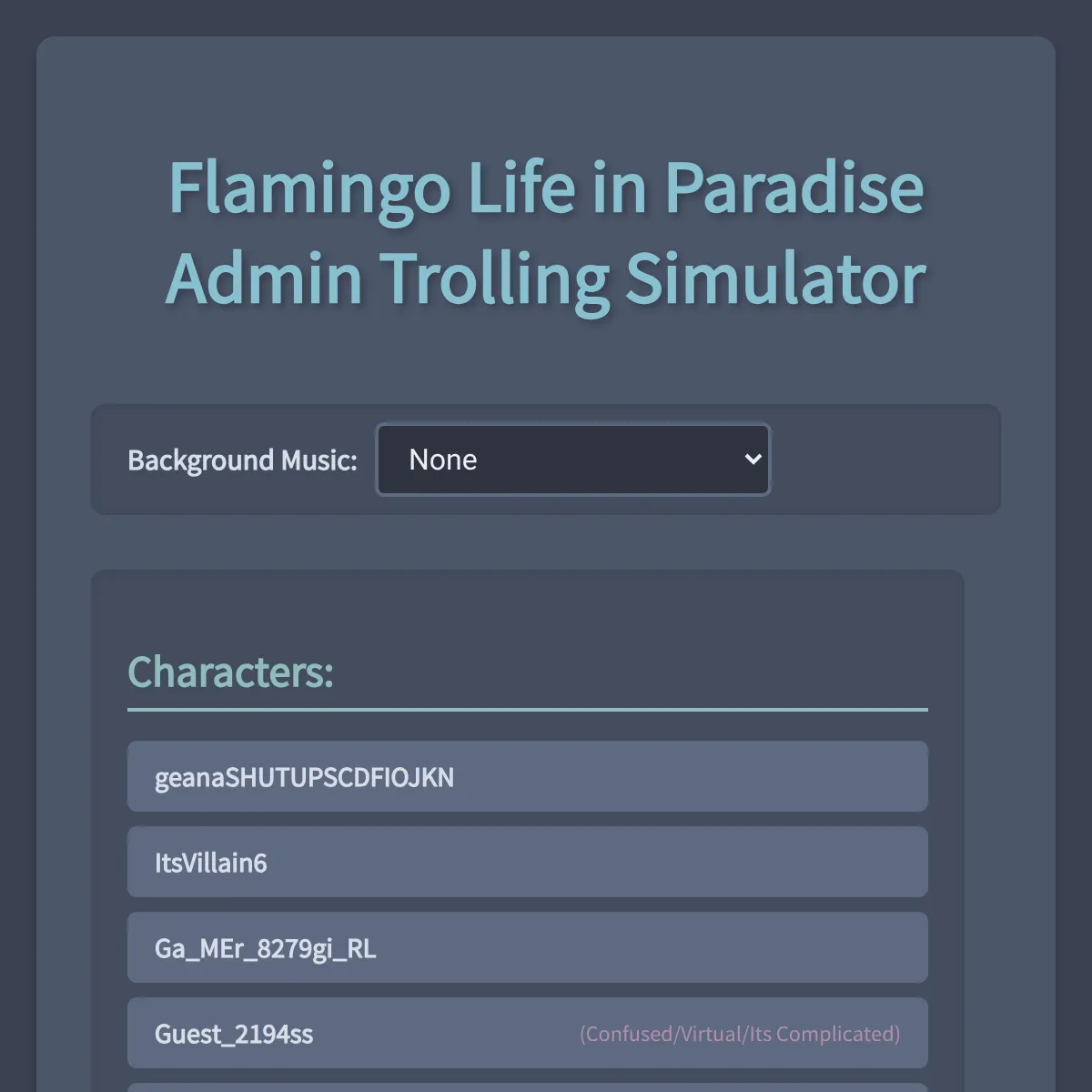 the project is loading
