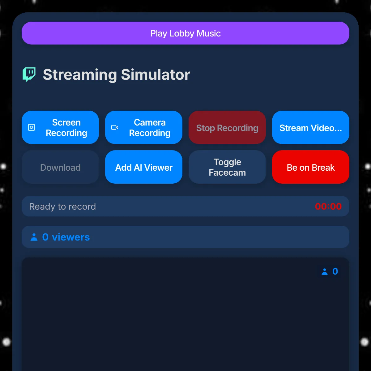 the project is loading