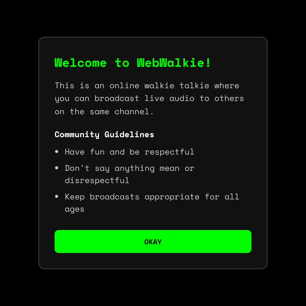 the project is loading