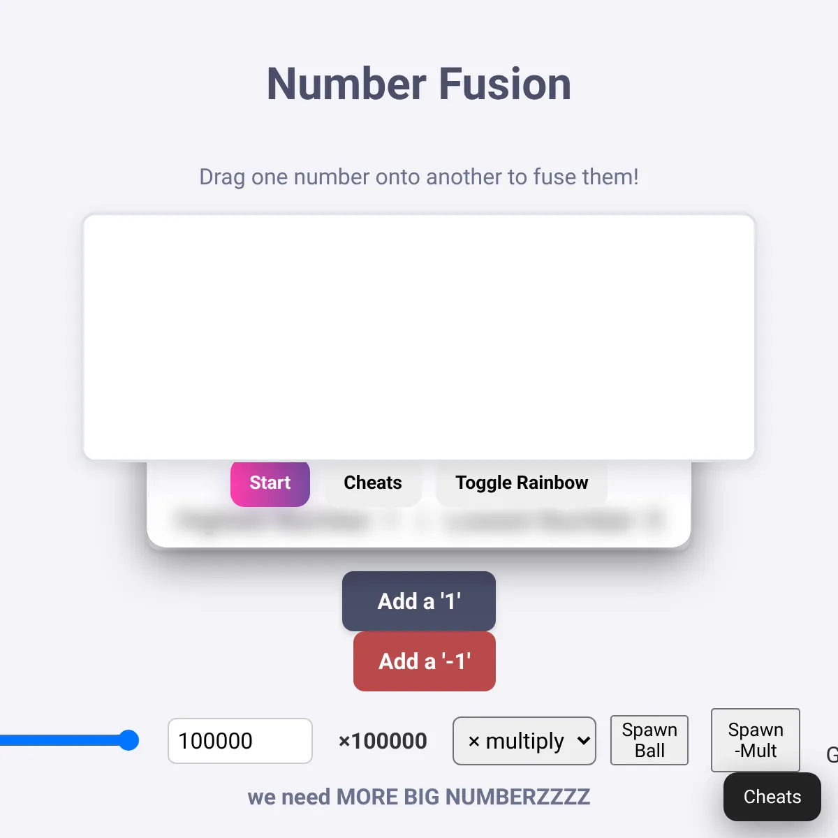 Number Fusion