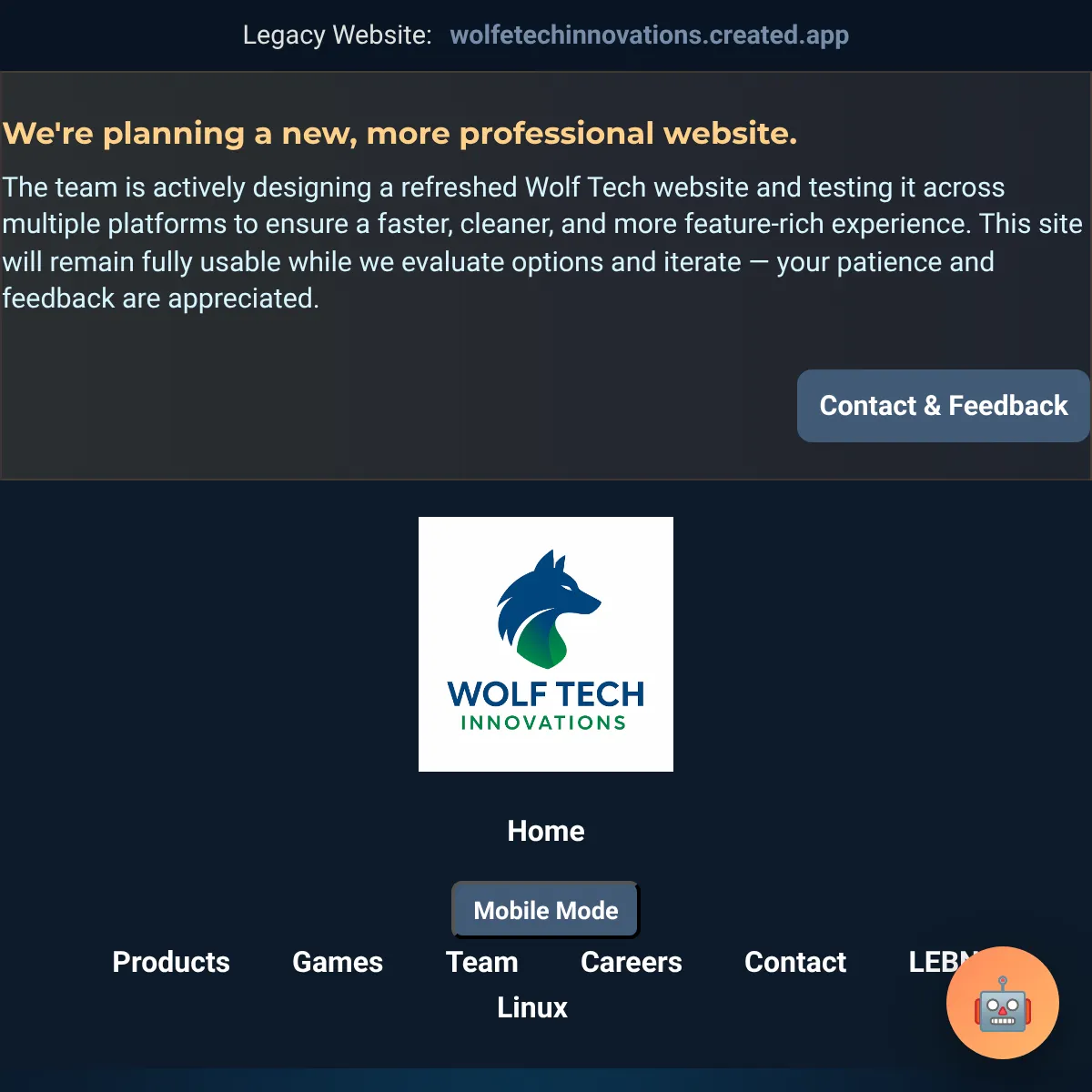 the project is loading