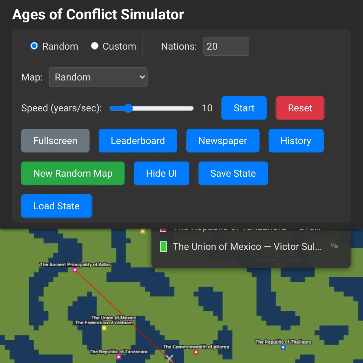 the project is loading