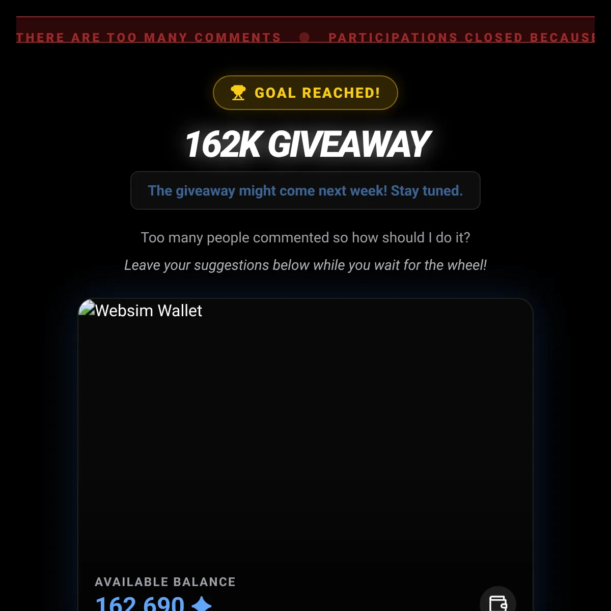 the project is loading