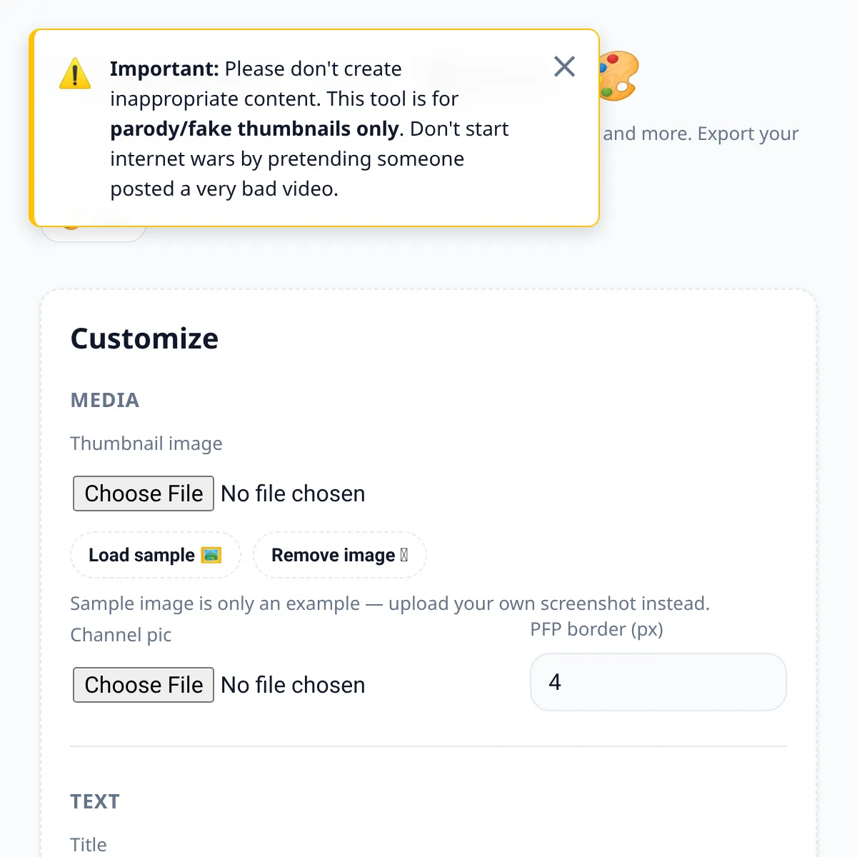 the project is loading