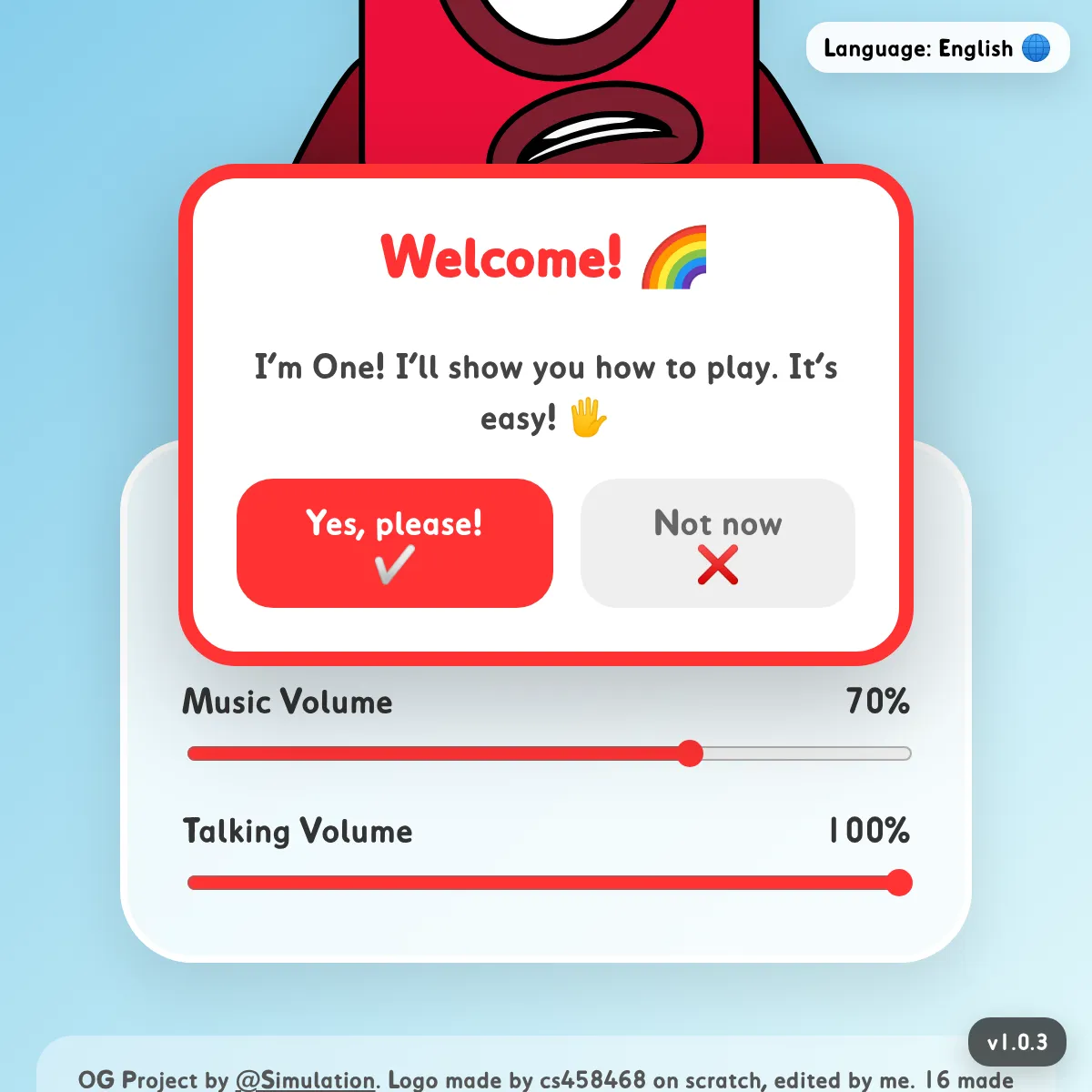 the project is loading