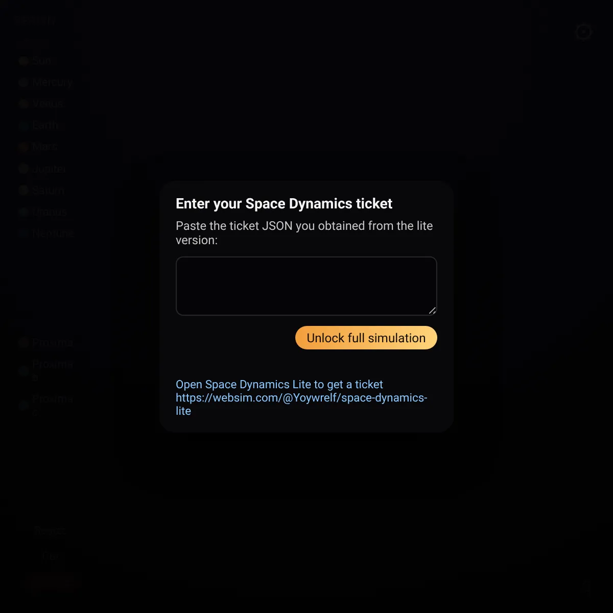 the project is loading