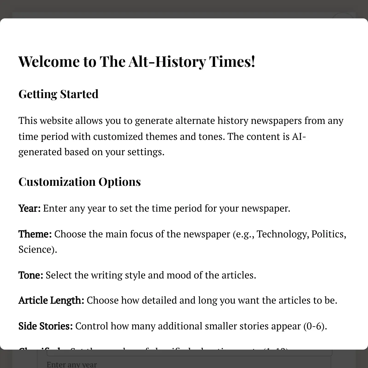 the project is loading