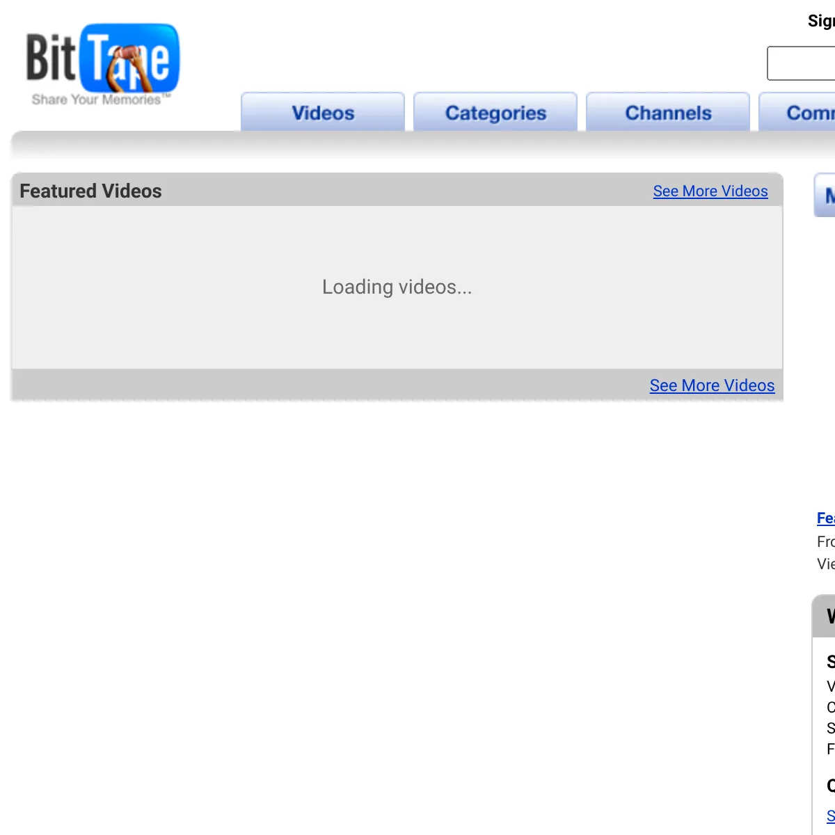 the project is loading