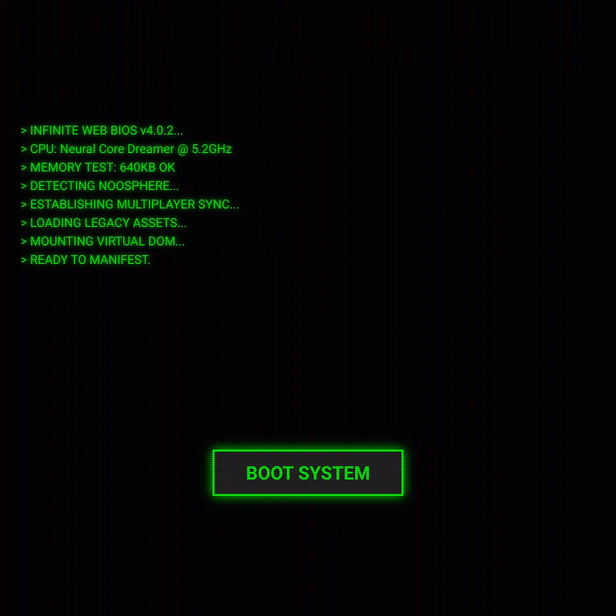 the project is loading