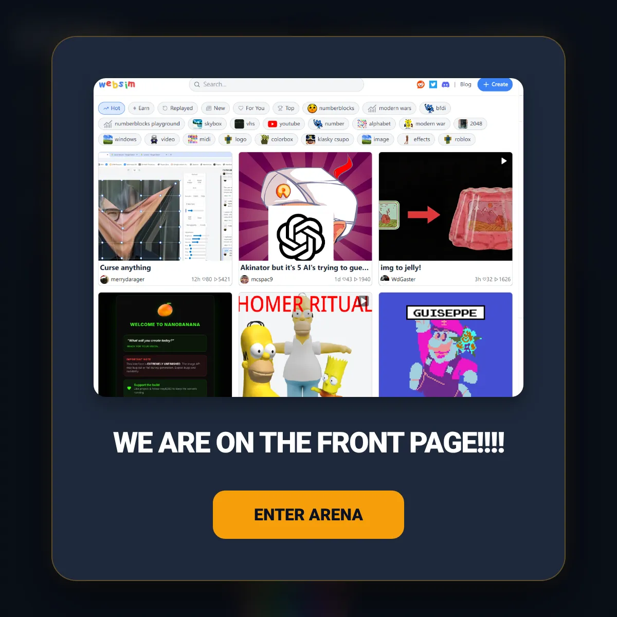 the project is loading